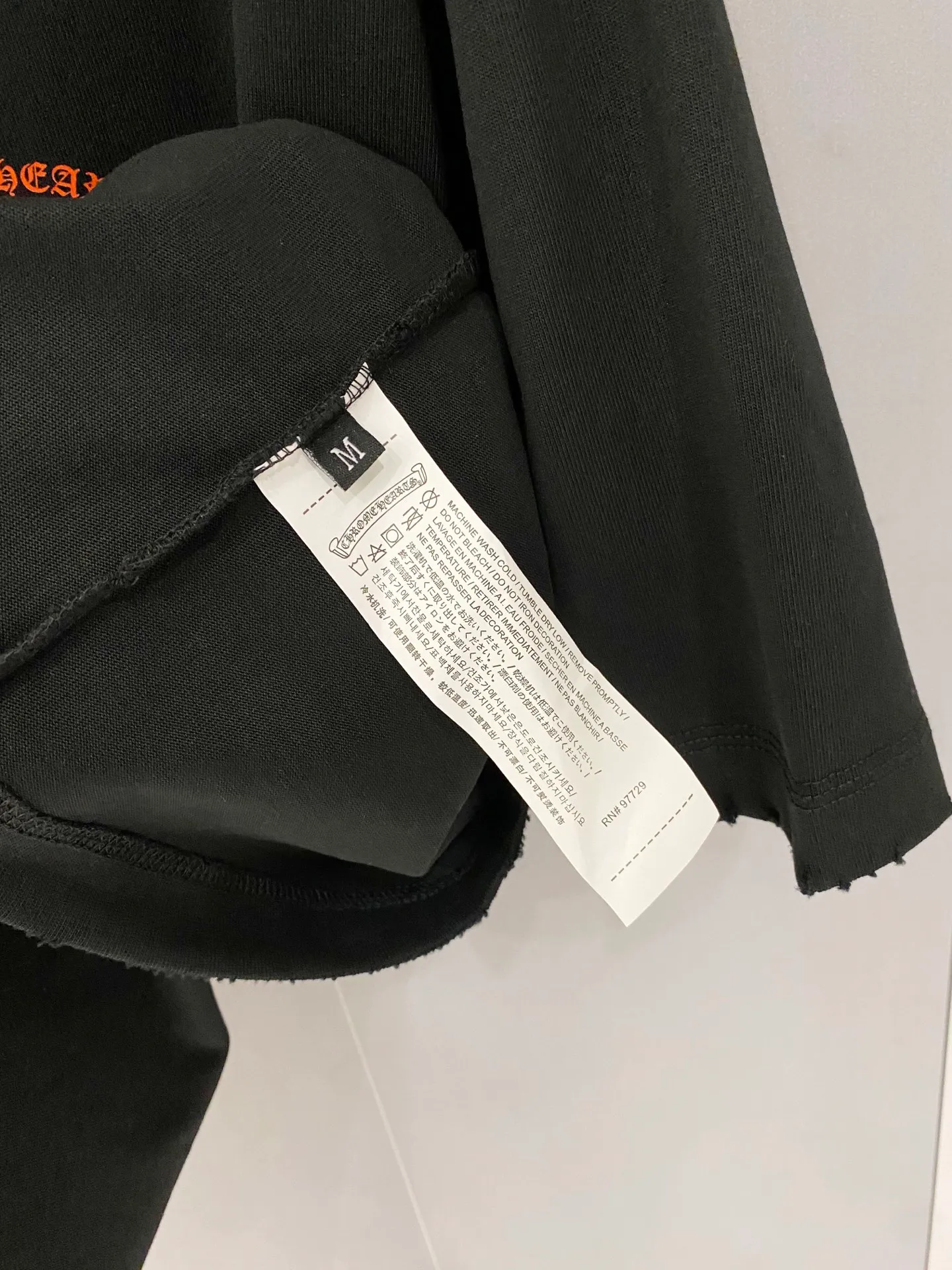 Chrome Hearts 2026New Arrival Versatile Same Style Sizes：XS S M L : Black